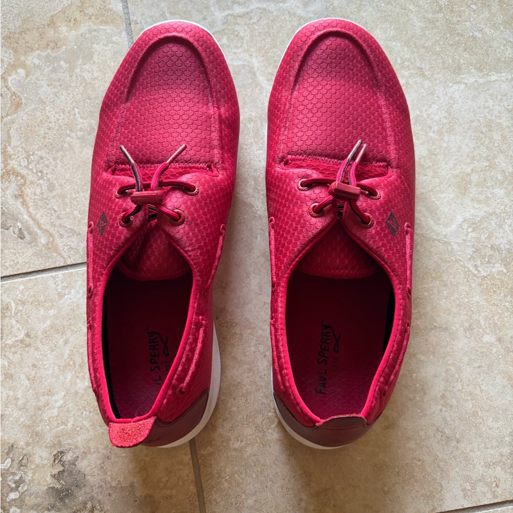Sperry | Paul Sperry Red Lace-Up Shoe
